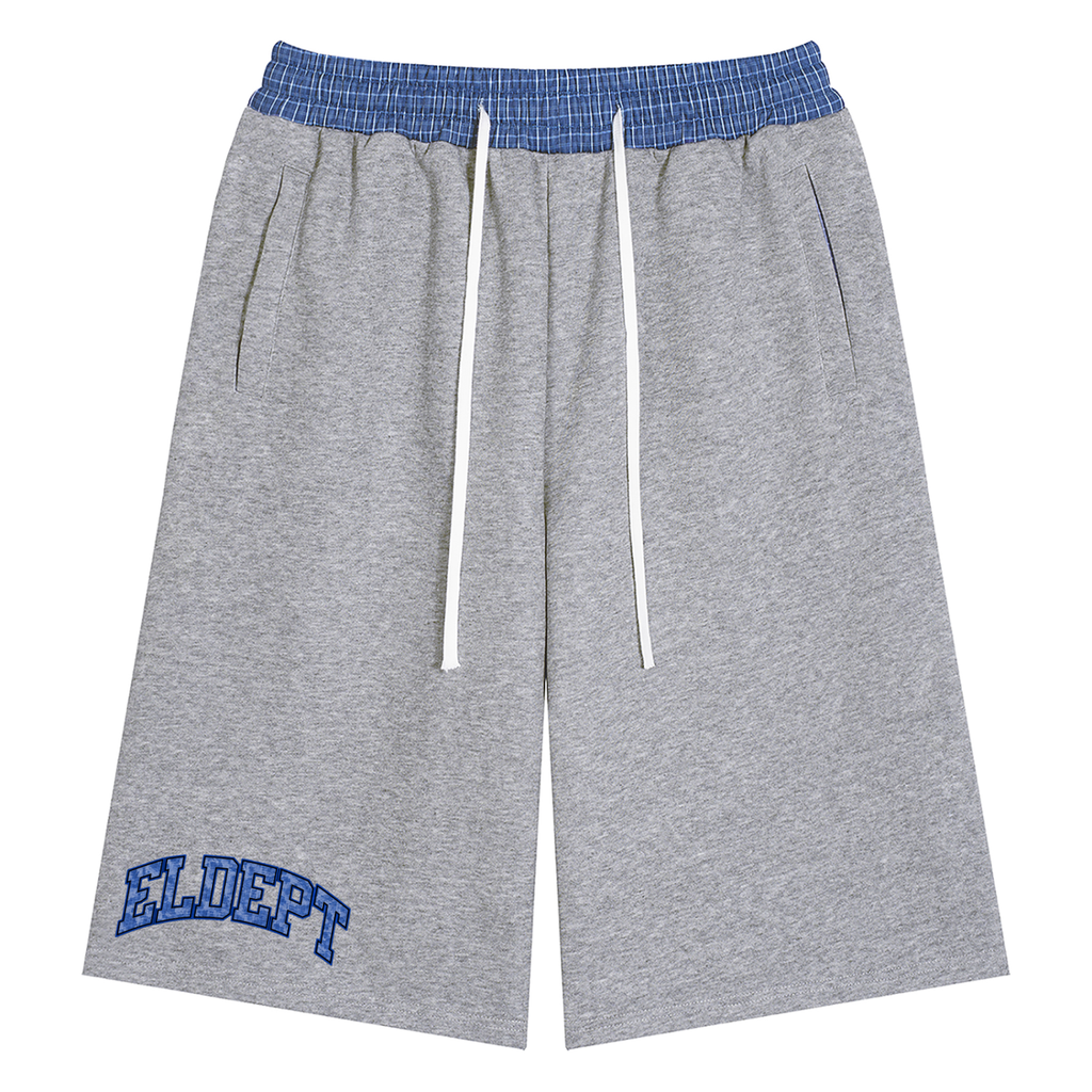 Grey Sagged Army Shorts