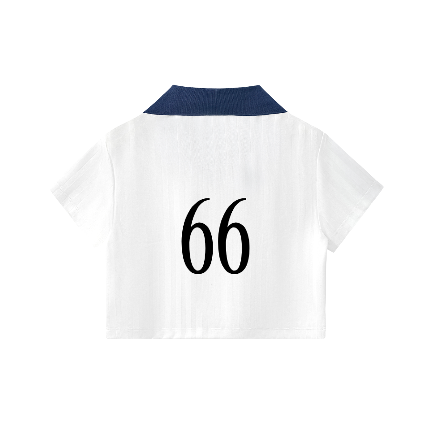 Baller White Retro Top